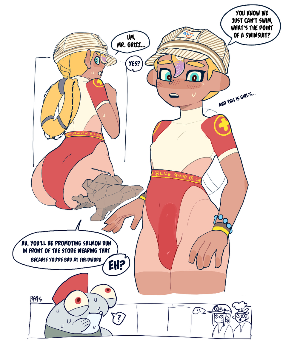 This is a pixiv picture whose title is スプラトゥーン.