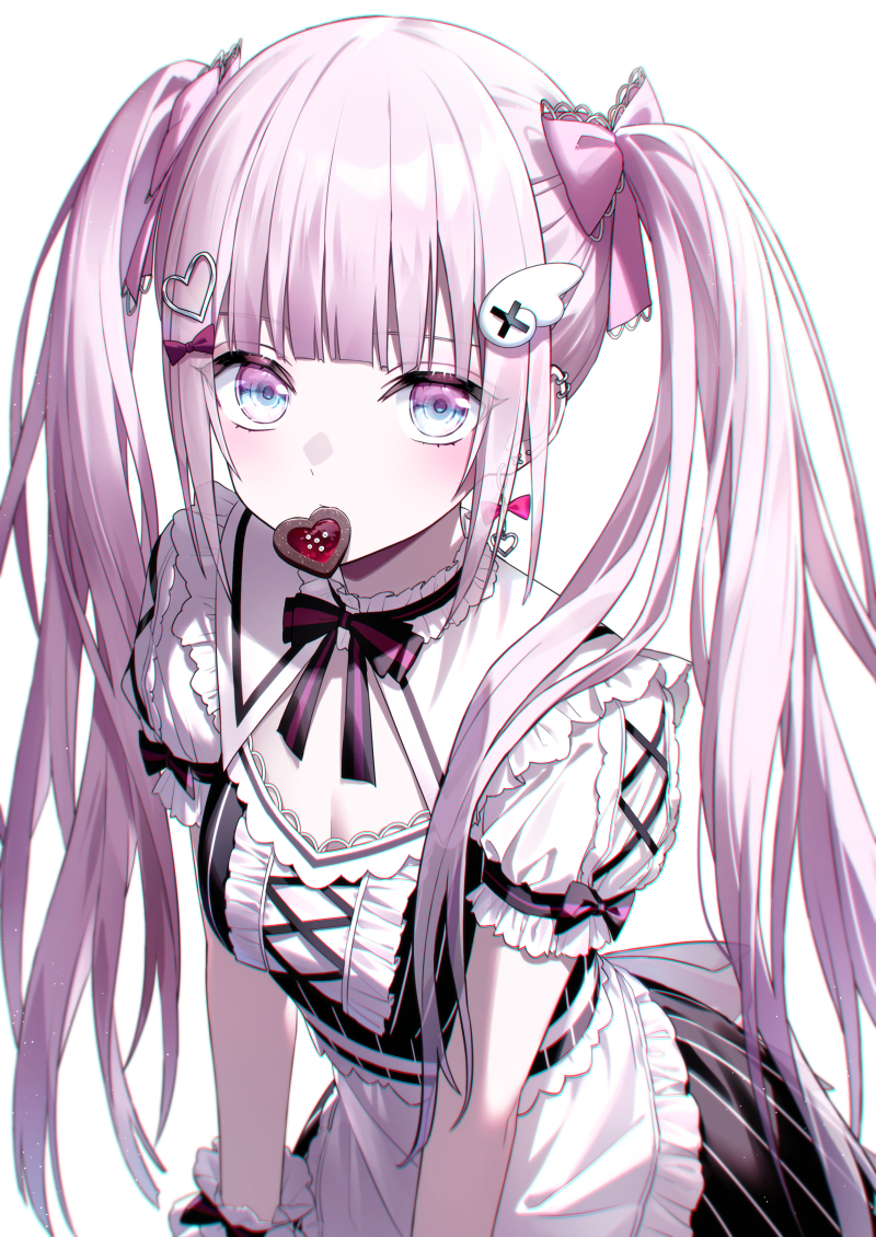 This is a pixiv picture whose title is スイーツ×地雷系メイド🎀.