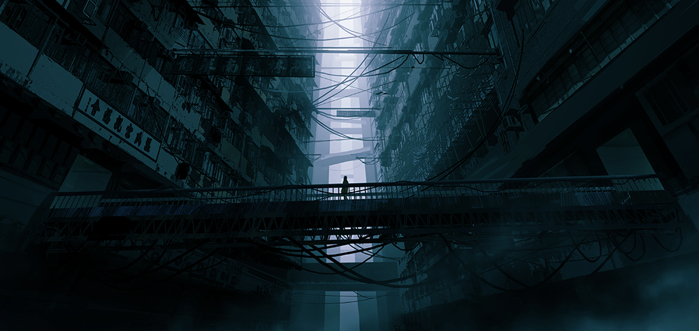 This is a pixiv picture whose title is 九龍.