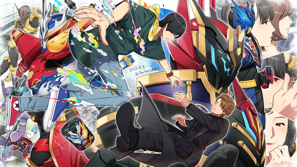 This is a pixiv picture whose title is Be The One5周年！.