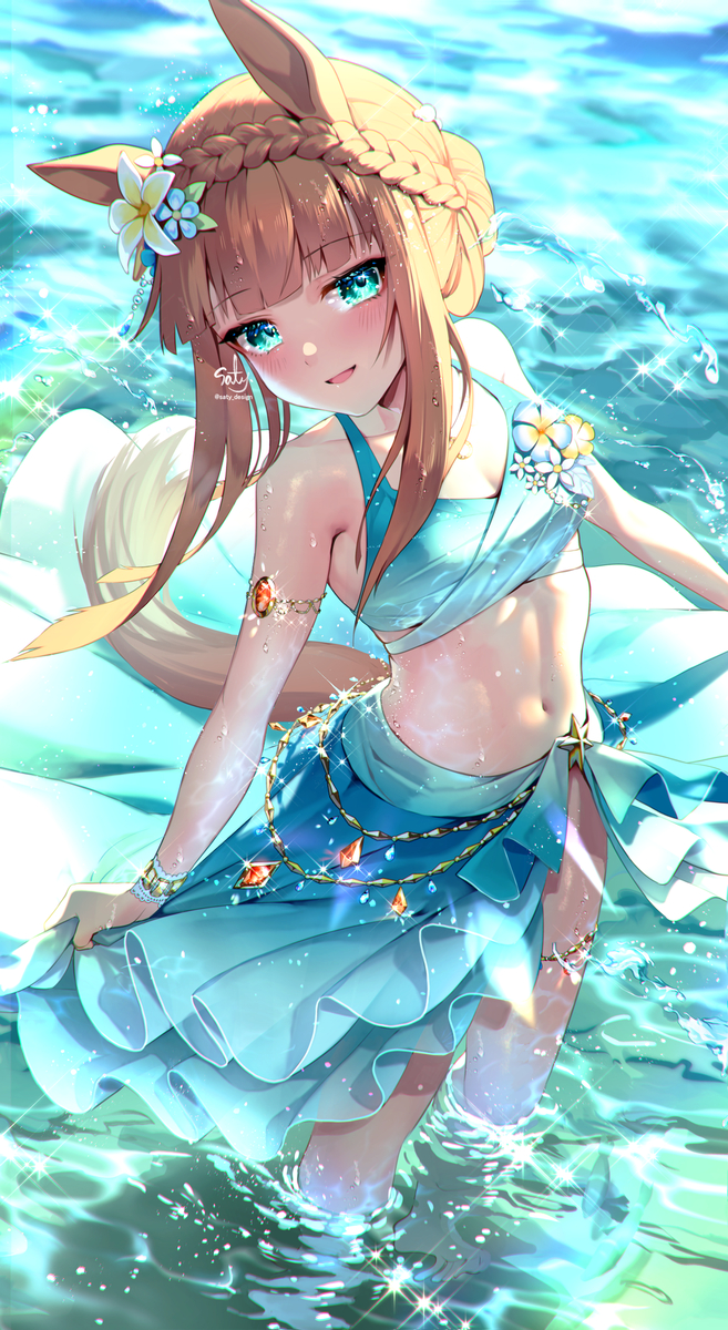 This is a pixiv picture whose title is 一粒の金.