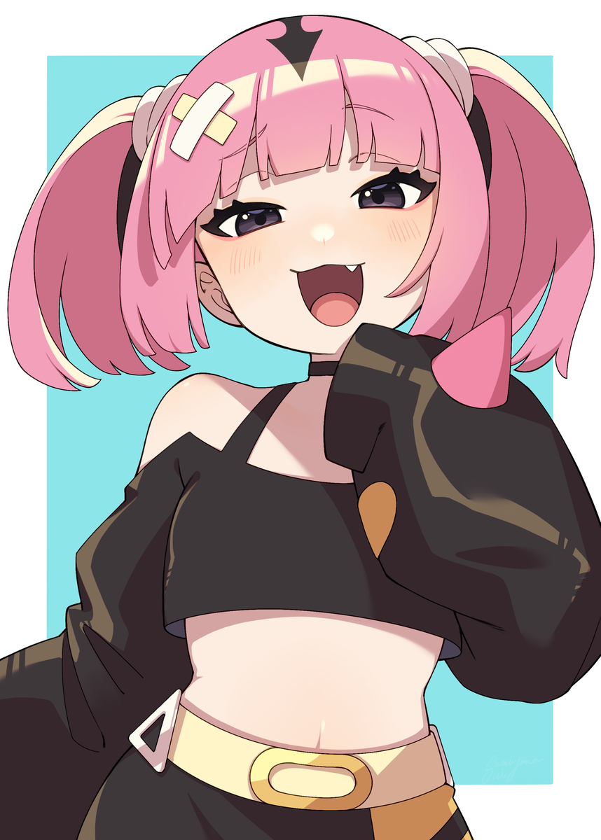 This is a pixiv picture whose title is びっくりした.