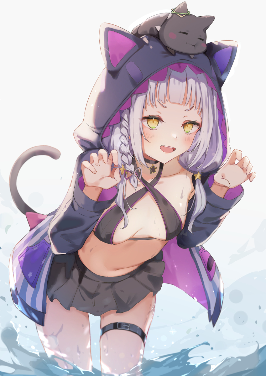 This is a pixiv picture whose title is 猫シオン.