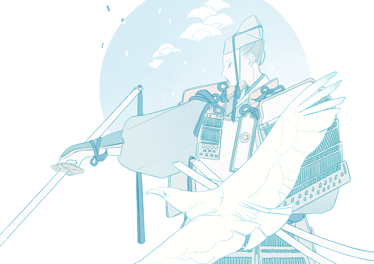 This is a pixiv picture whose title is 礎.