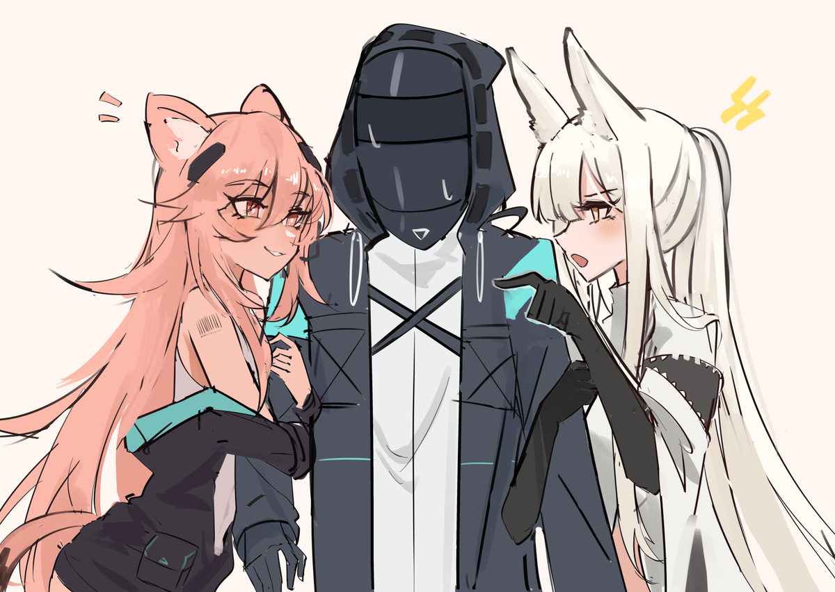 This is a pixiv picture whose title is 我が修羅場.