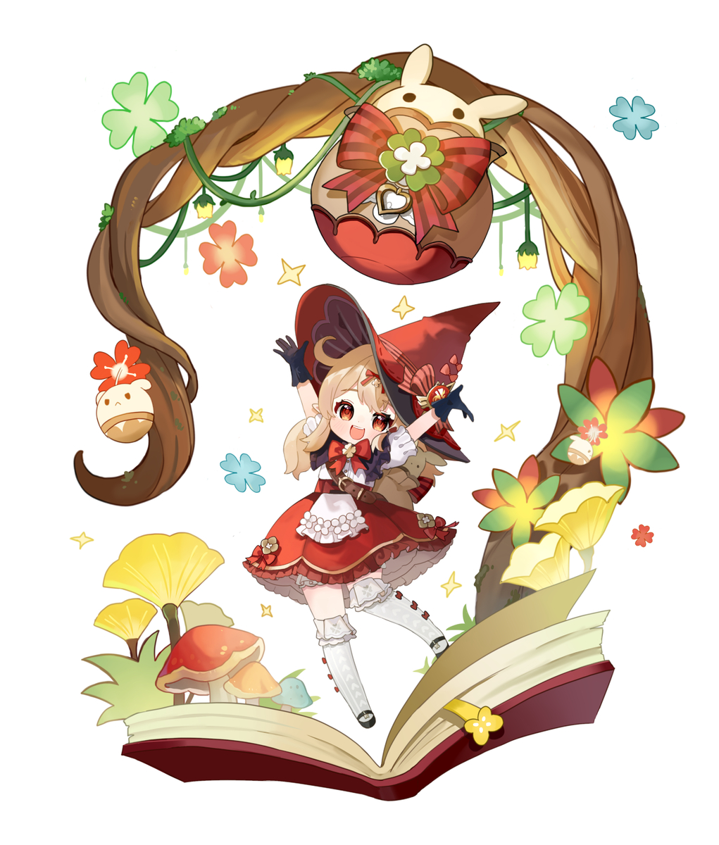 This is a pixiv picture whose title is ちび魔女.