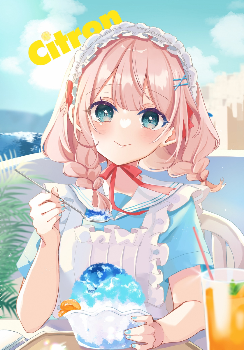 This is a pixiv picture whose title is 【新刊】Citron【イラスト本】.