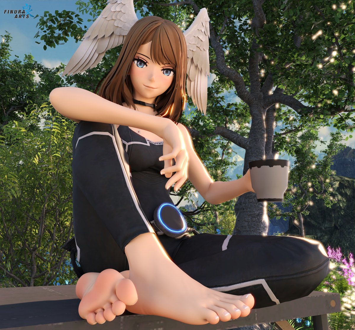 This is a pixiv picture whose title is Eunie, The Boss.