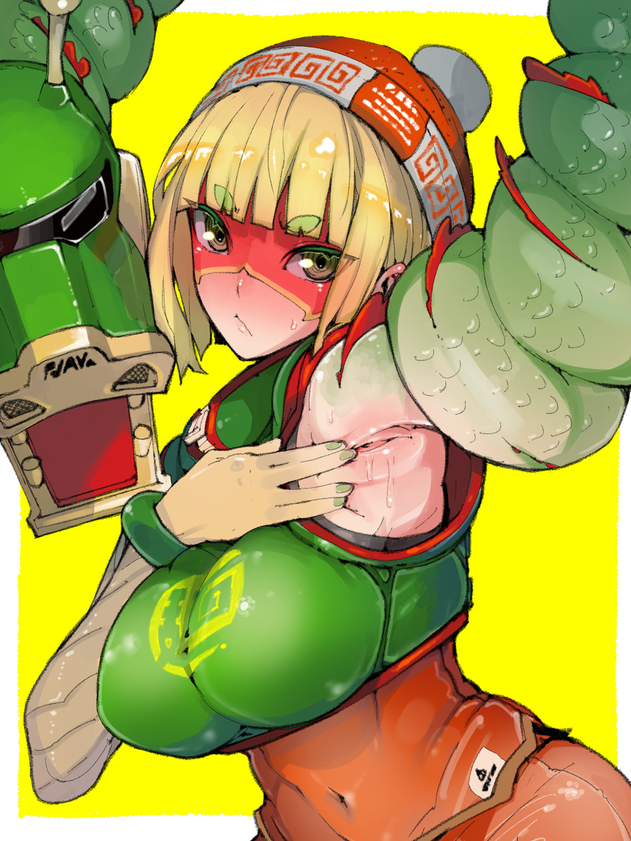 This is a pixiv picture whose title is 龍化ミェンミェンの脇.