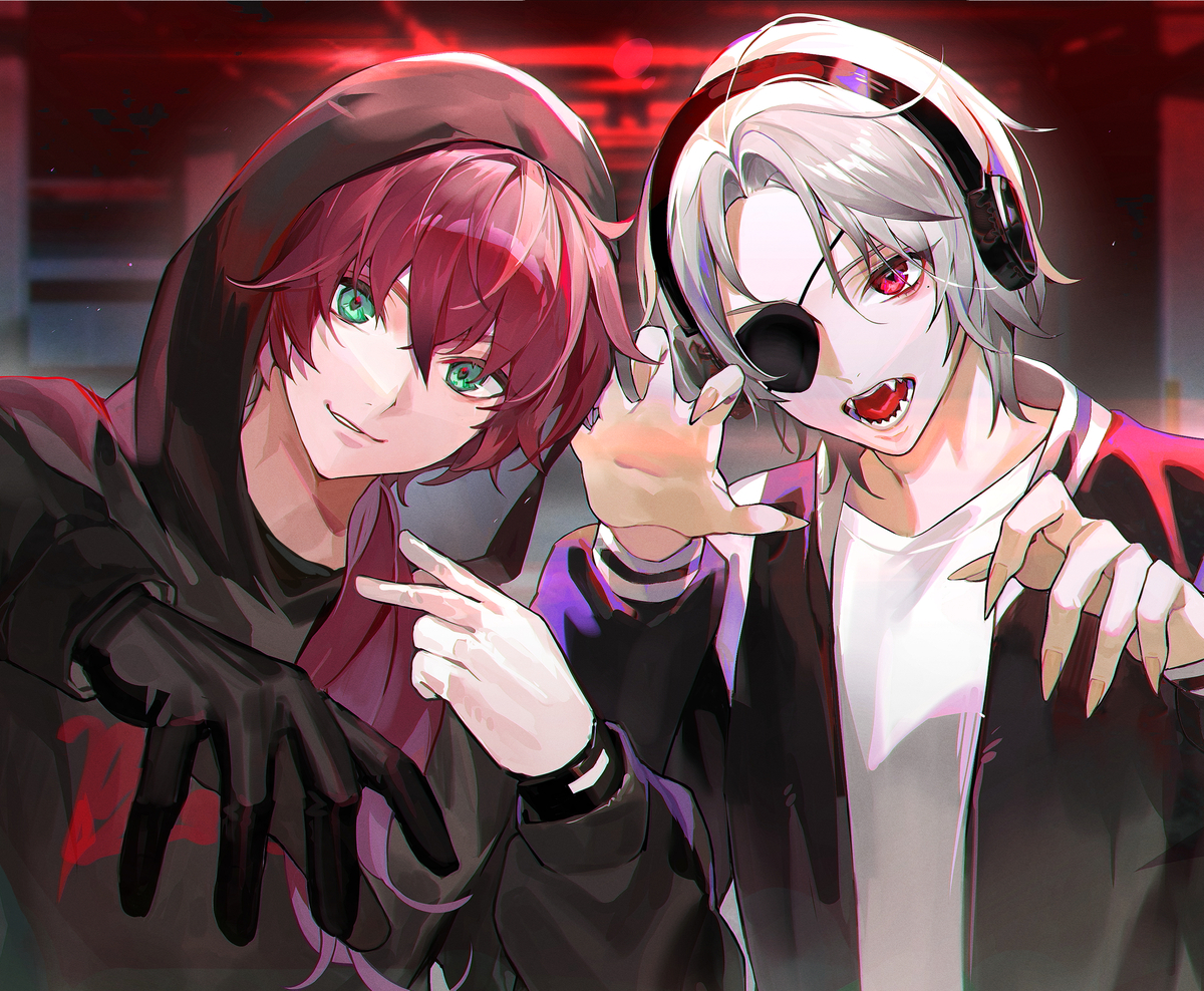 This is a pixiv picture whose title is rapper.