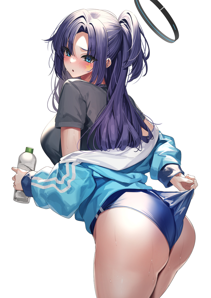 This is a pixiv picture whose title is ユウカ（体操服）！！.
