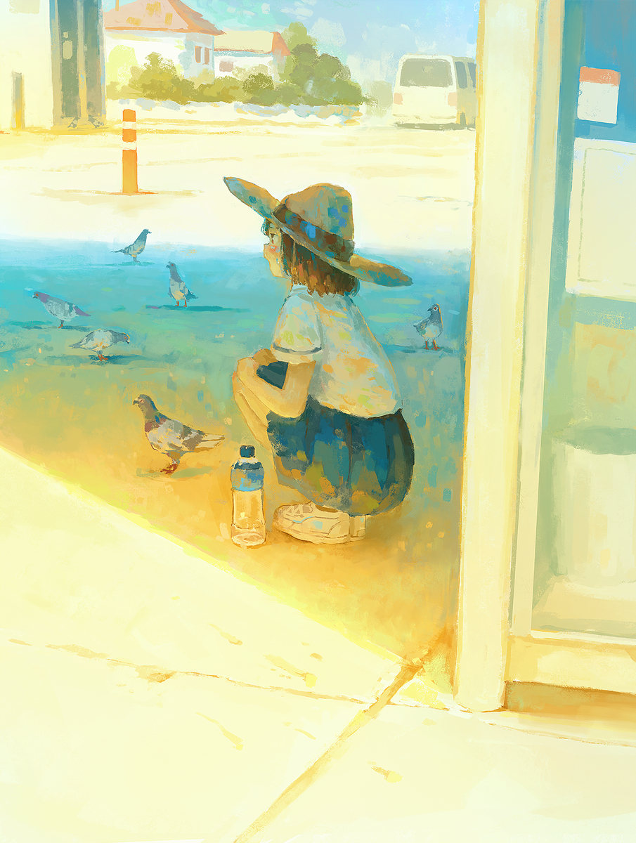 This is a pixiv picture whose title is 無題.