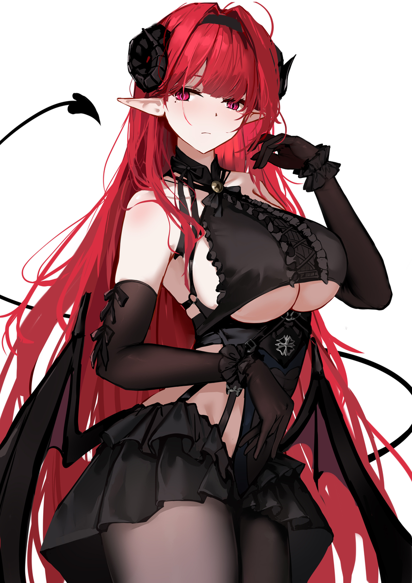 This is a pixiv picture whose title is 碧蓝航线 希尔德加德（兴登堡）.