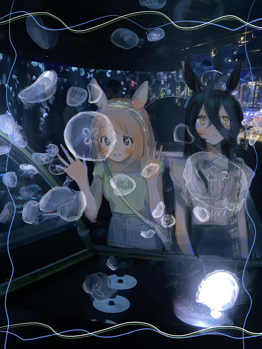 This is a pixiv picture whose title is ウマ娘.