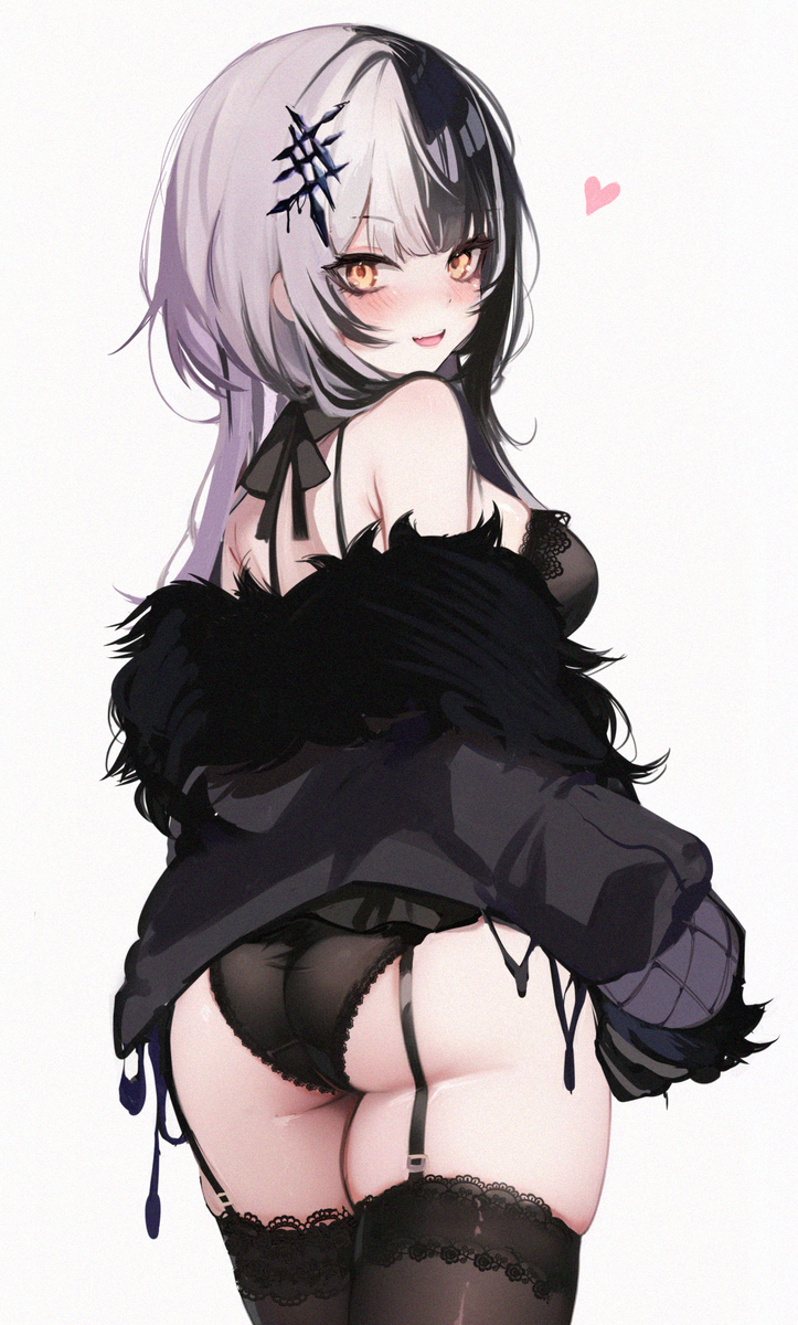This is a pixiv picture whose title is Shiori Novella 🖤.