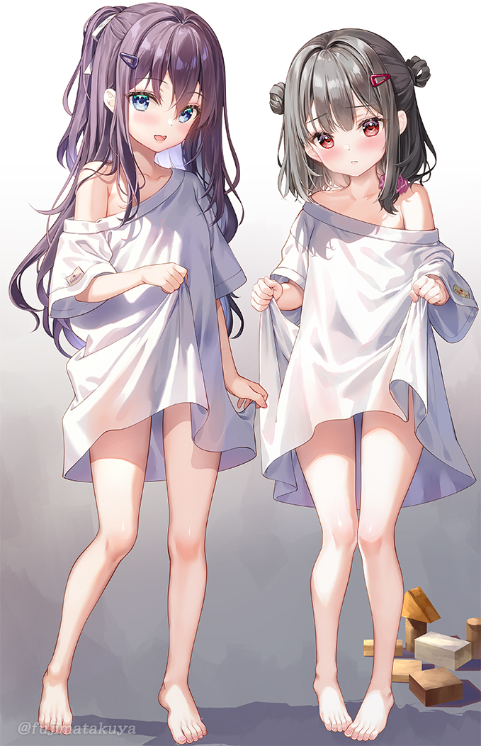 This is a pixiv picture whose title is ぶかぶか～.