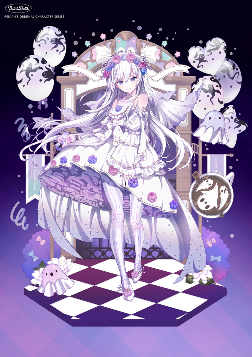 This is a pixiv picture whose title is Sweet Wonderland - Ghost Wedding.