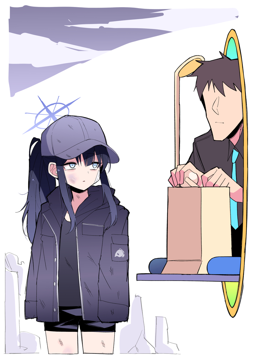 This is a pixiv picture whose title is 「きみちょっといいかな」.