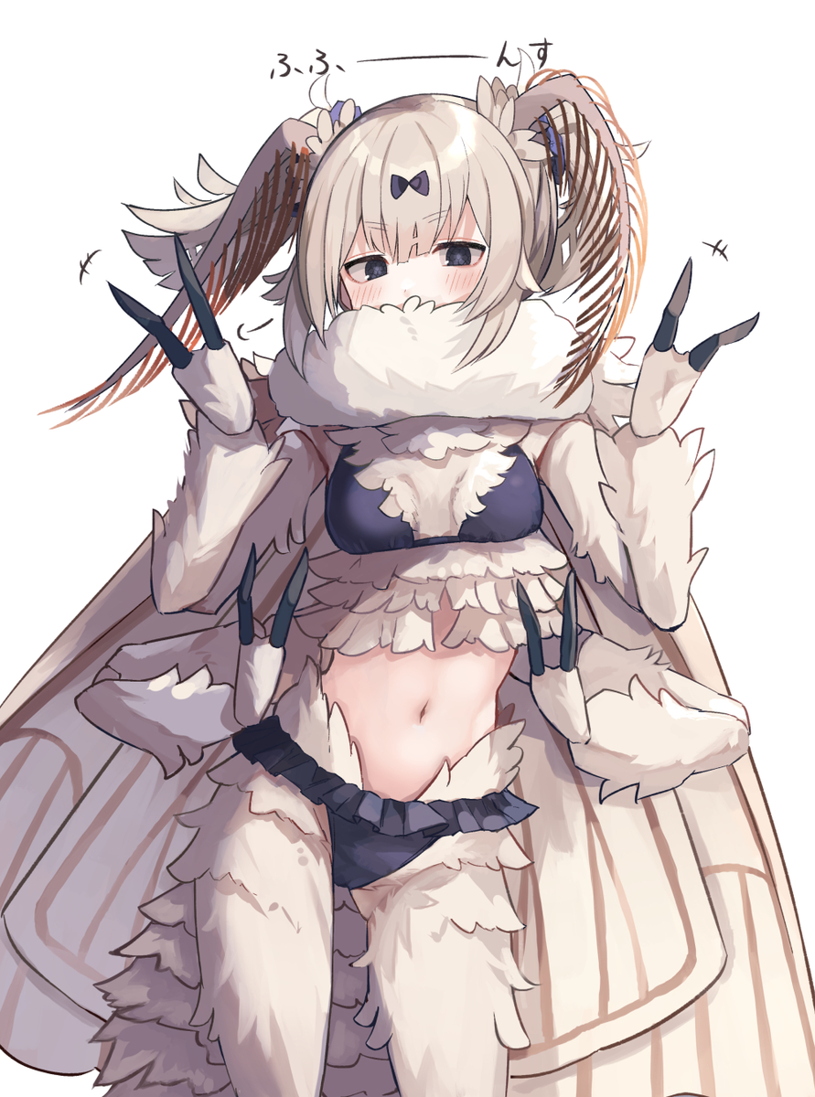 This is a pixiv picture whose title is 水着ツインテ蚕ちゃん.