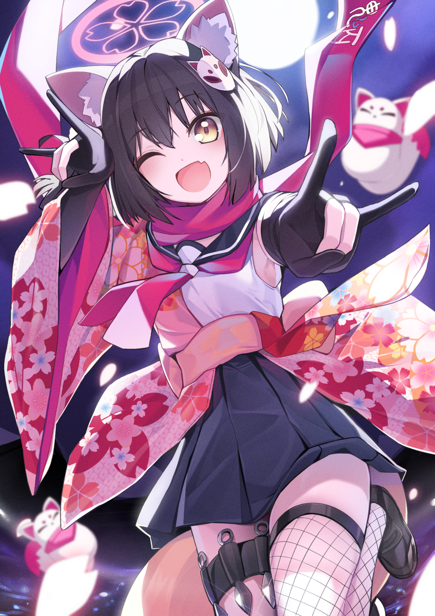 This is a pixiv picture whose title is イズナ.