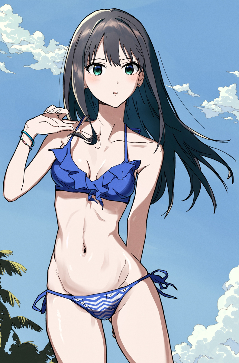 This is a pixiv picture whose title is ブルーインフィニティしぶりん.