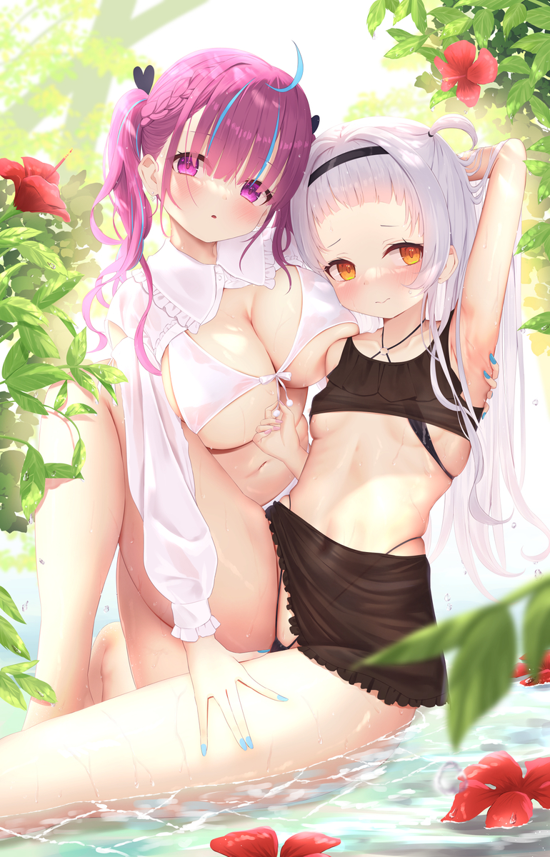 This is a pixiv picture whose title is あくしお.