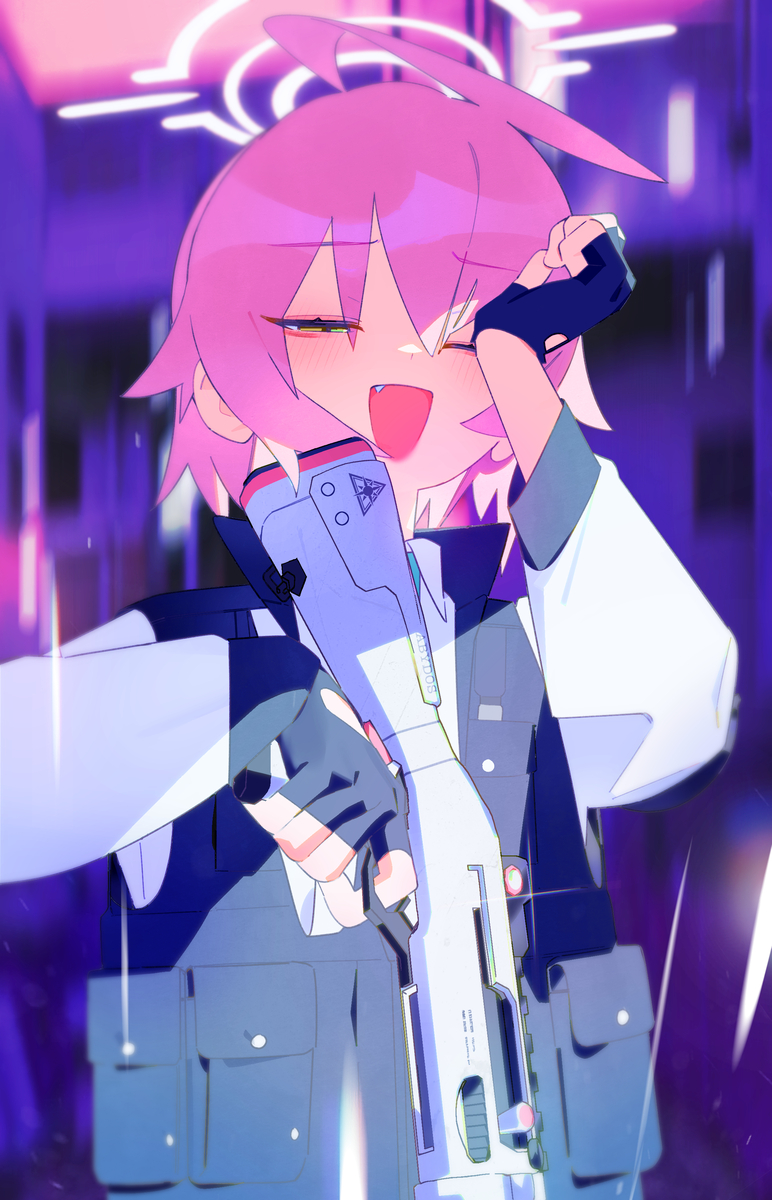 This is a pixiv picture whose title is ホシノ.