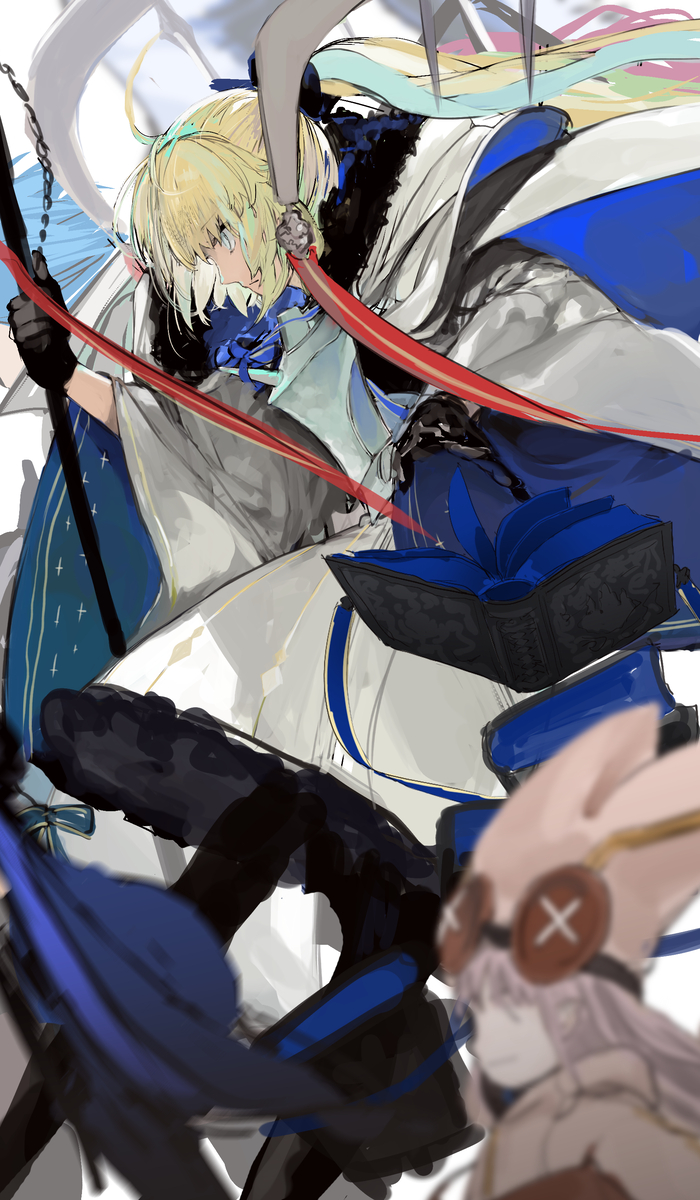 This is a pixiv picture whose title is 救世の旅.