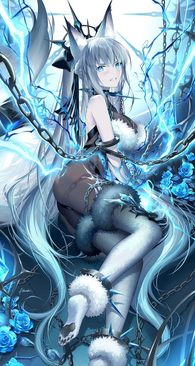 This is a pixiv picture whose title is アヴェンジャーなビースト・モルガン.
