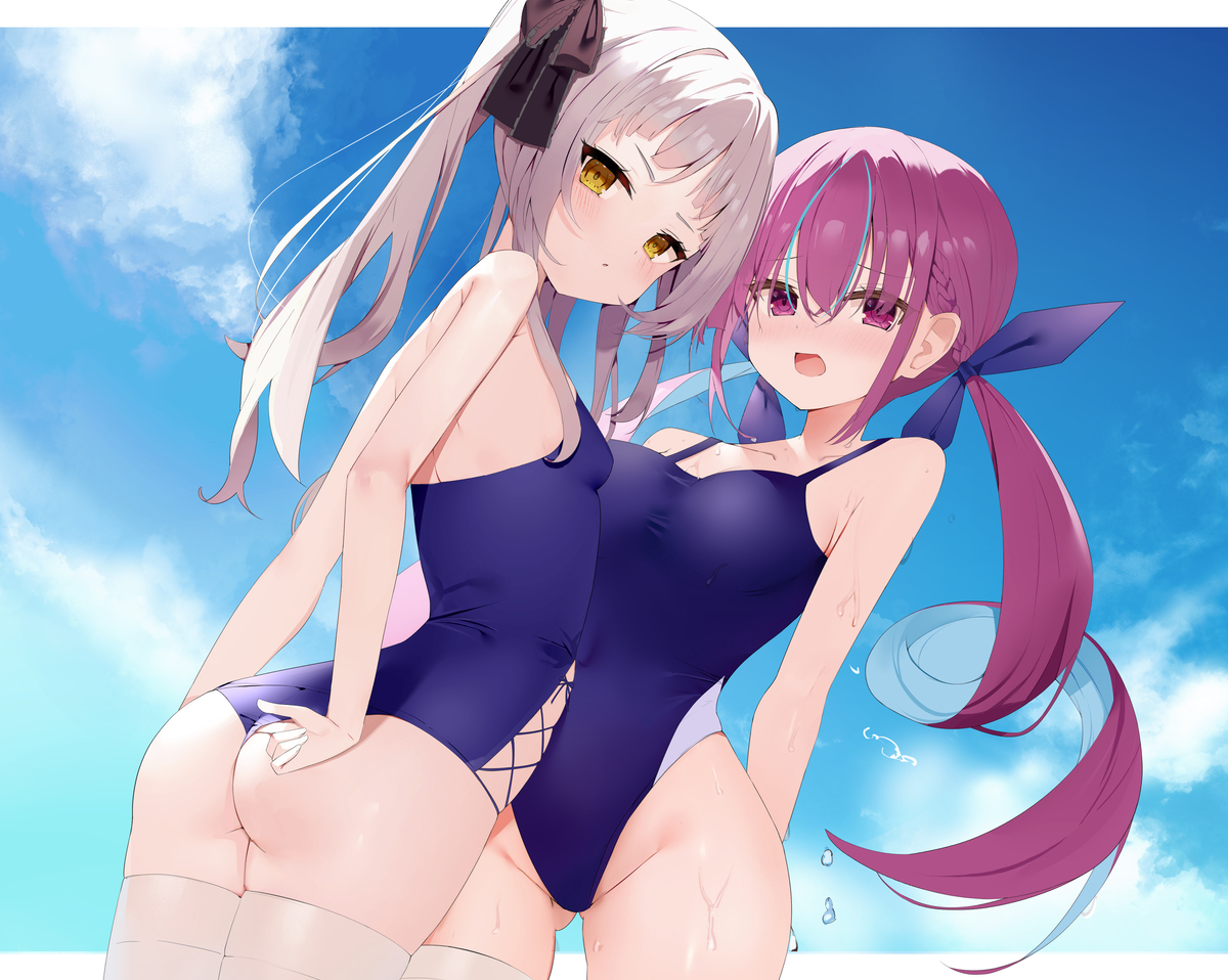 This is a pixiv picture whose title is 夏天.