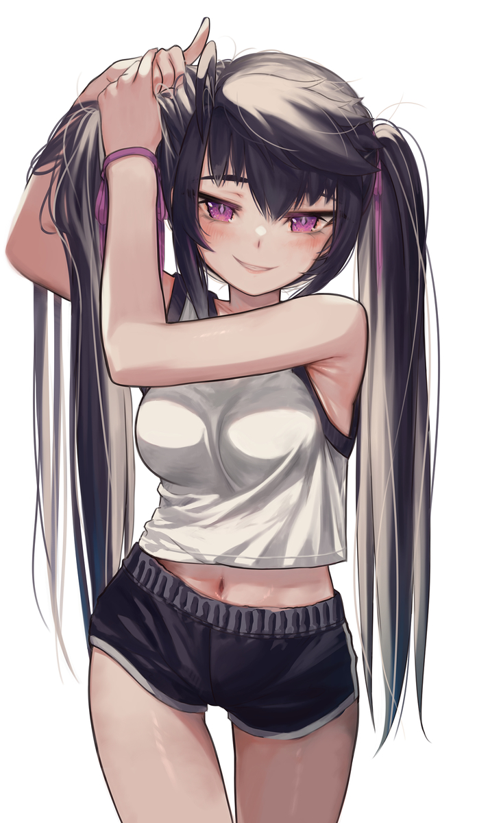 This is a pixiv picture whose title is ハリ.