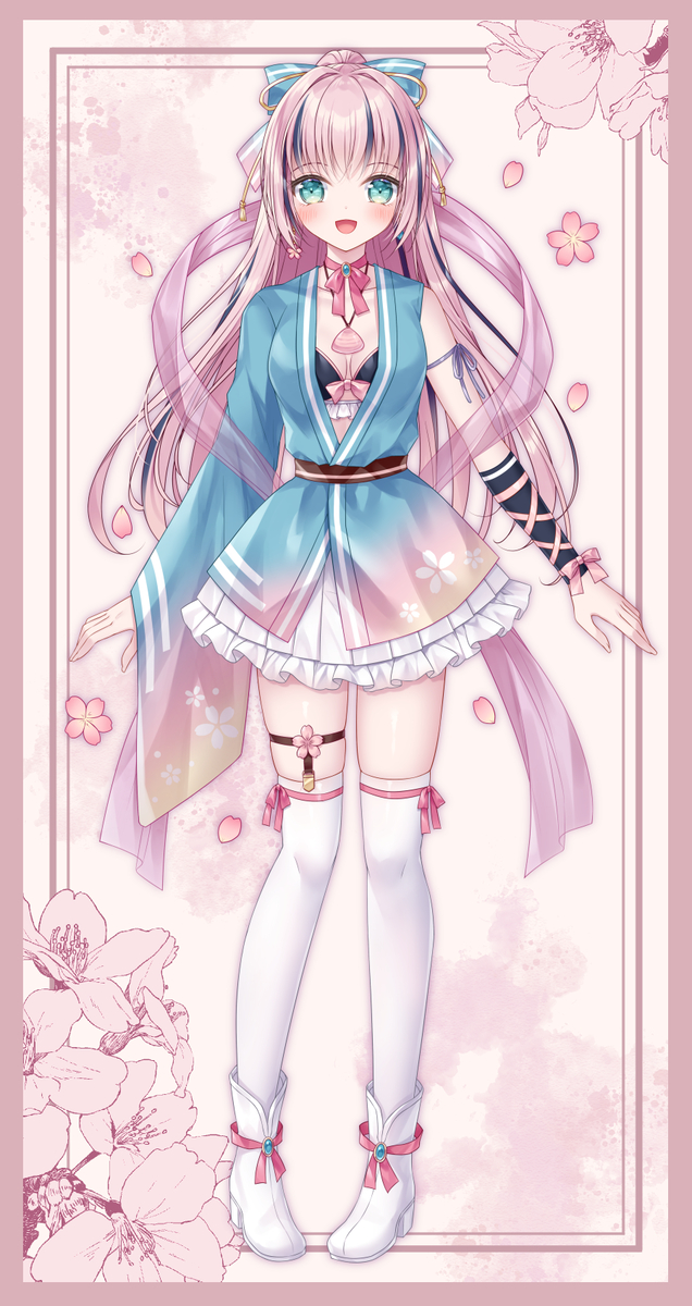 This is a pixiv picture whose title is 咲良光桜🌸🐚✨.