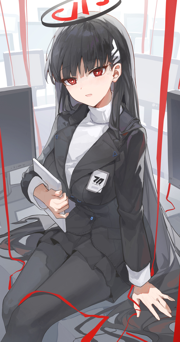 This is a pixiv picture whose title is day44 調月リオ.