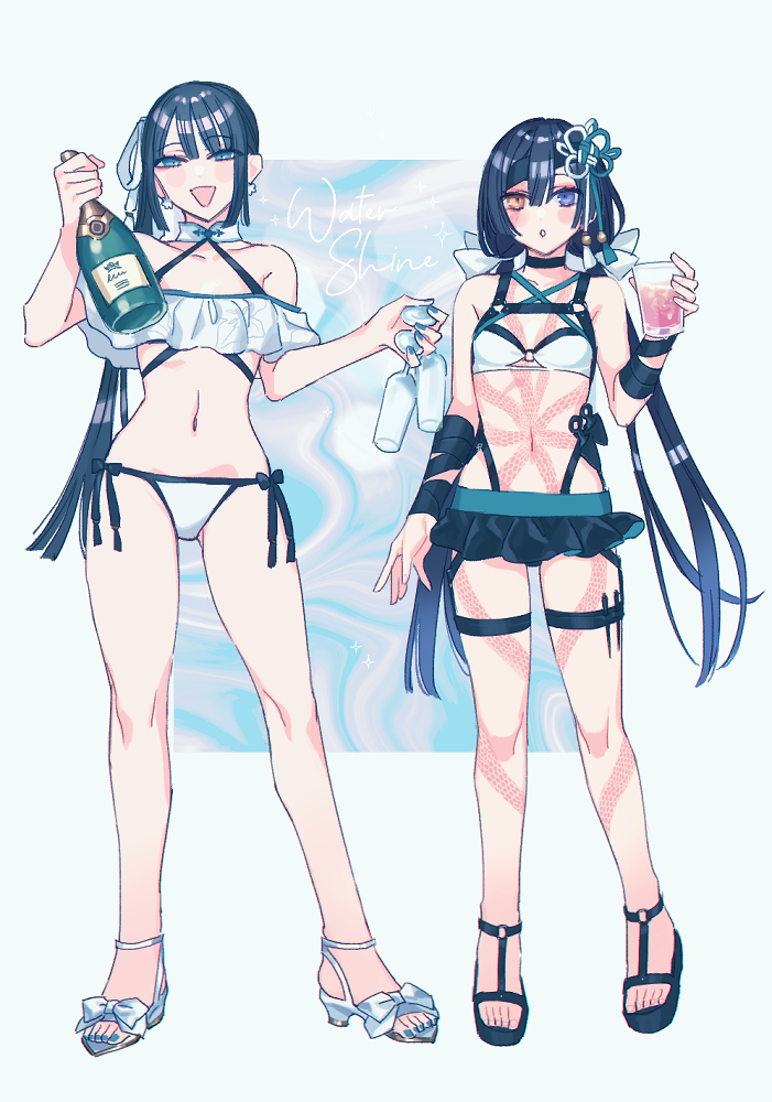 This is a pixiv picture whose title is ウォーター・シャイン.