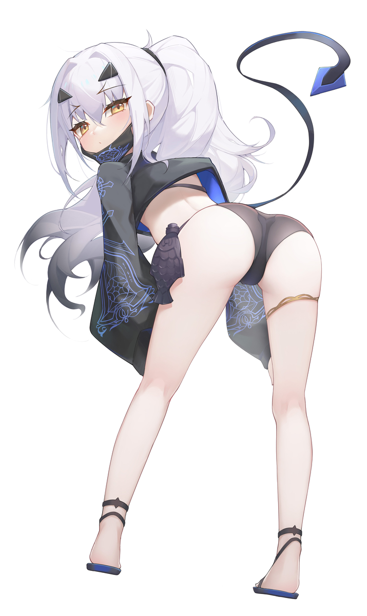 This is a pixiv picture whose title is 水着メリ.