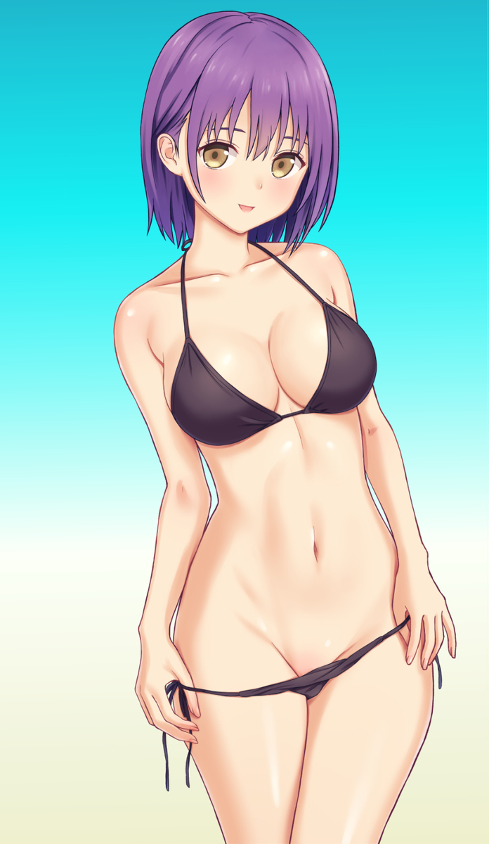 This is a pixiv picture whose title is 水着.