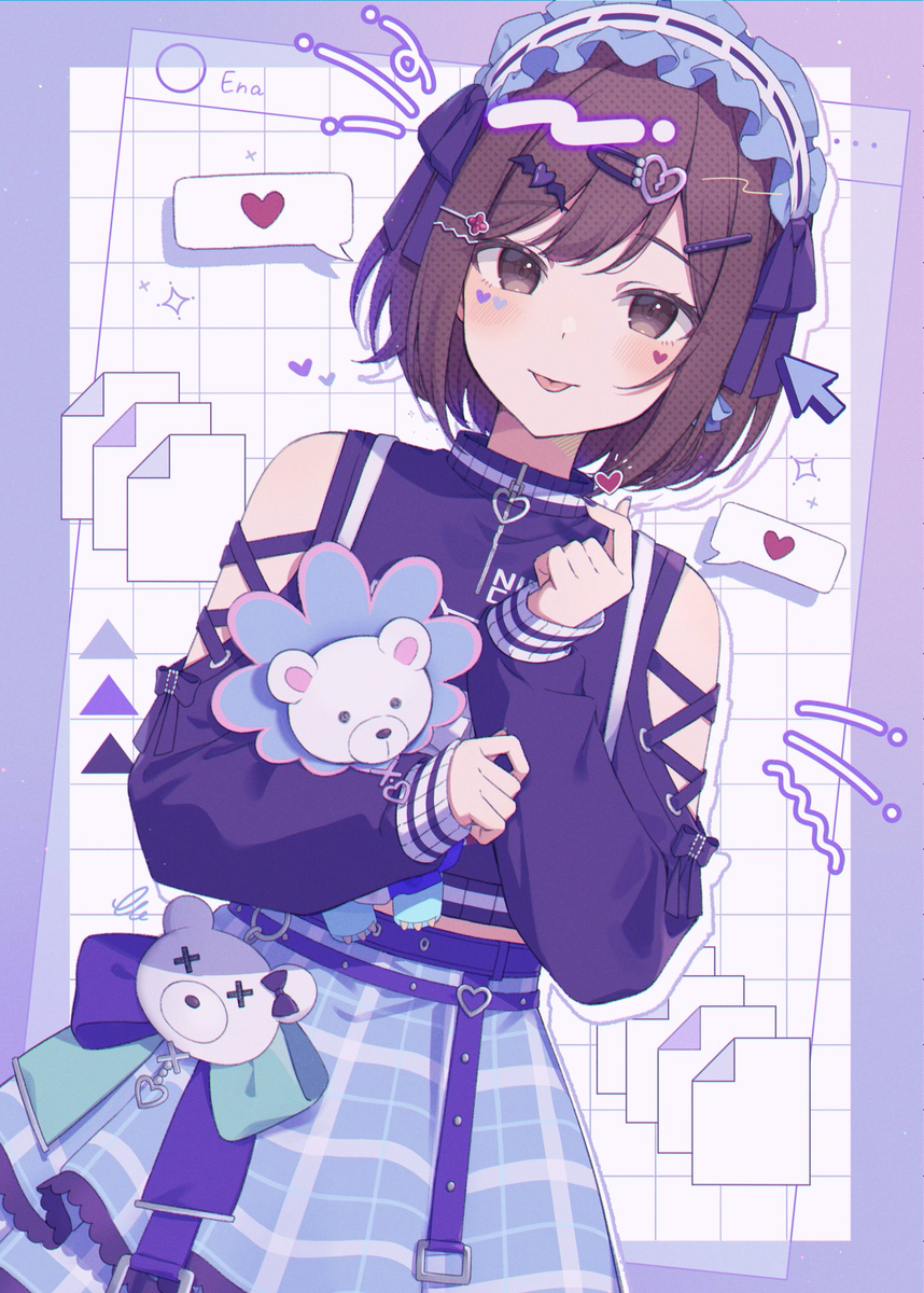 This is a pixiv picture whose title is 絵名.