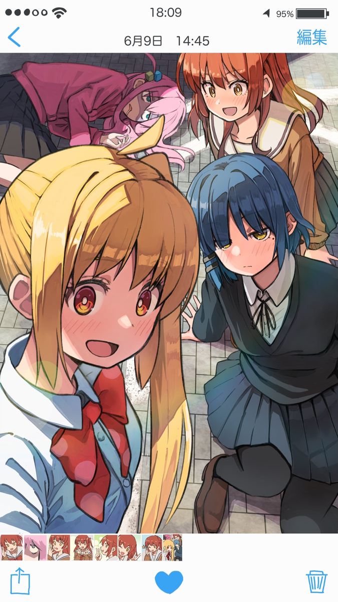 This is a pixiv picture whose title is カメラロール.