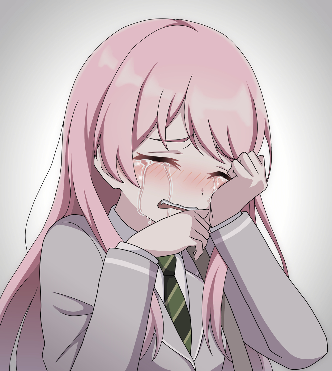 This is a pixiv picture whose title is 9話.