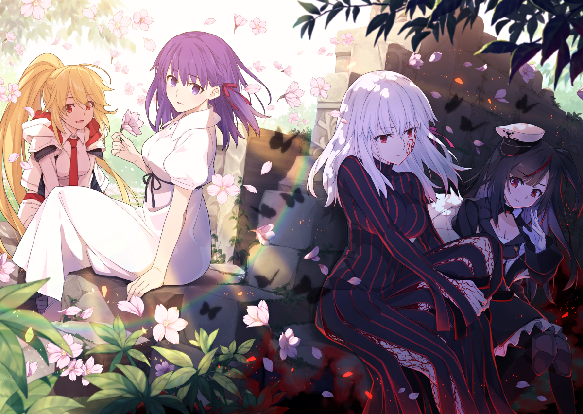 This is a pixiv picture whose title is 荒野行動×Fate/stay night HF コラボ記念.