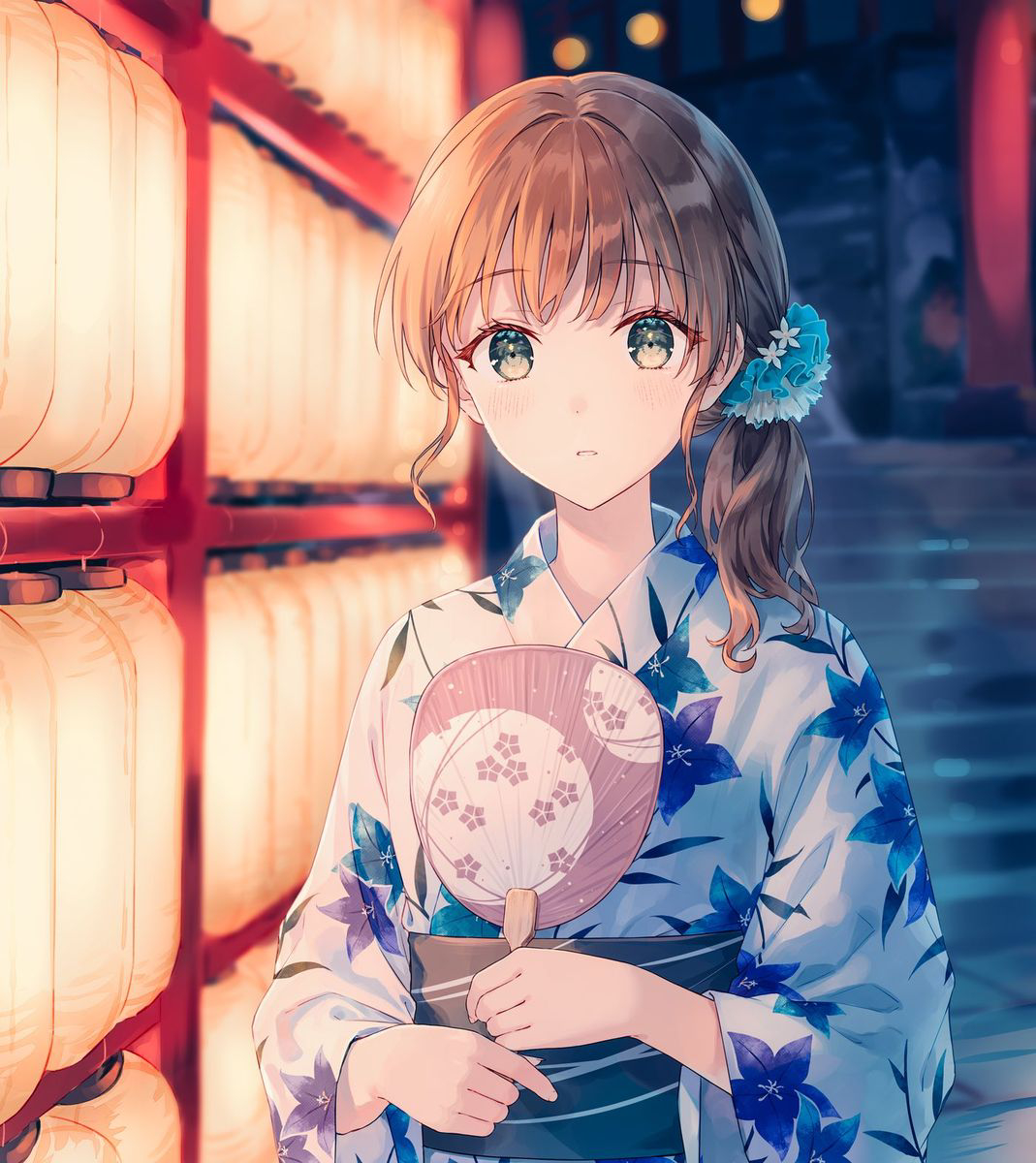 This is a pixiv picture whose title is 告白.