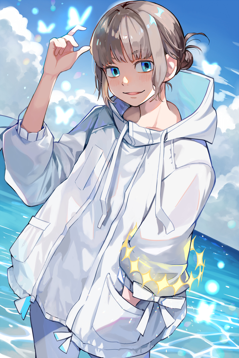 This is a pixiv picture whose title is 夏オベロン.