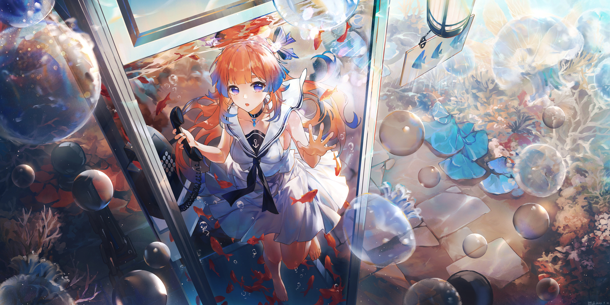 This is a pixiv picture whose title is :D.