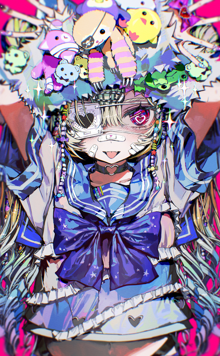 This is a pixiv picture whose title is DARKNESS  SMILING.