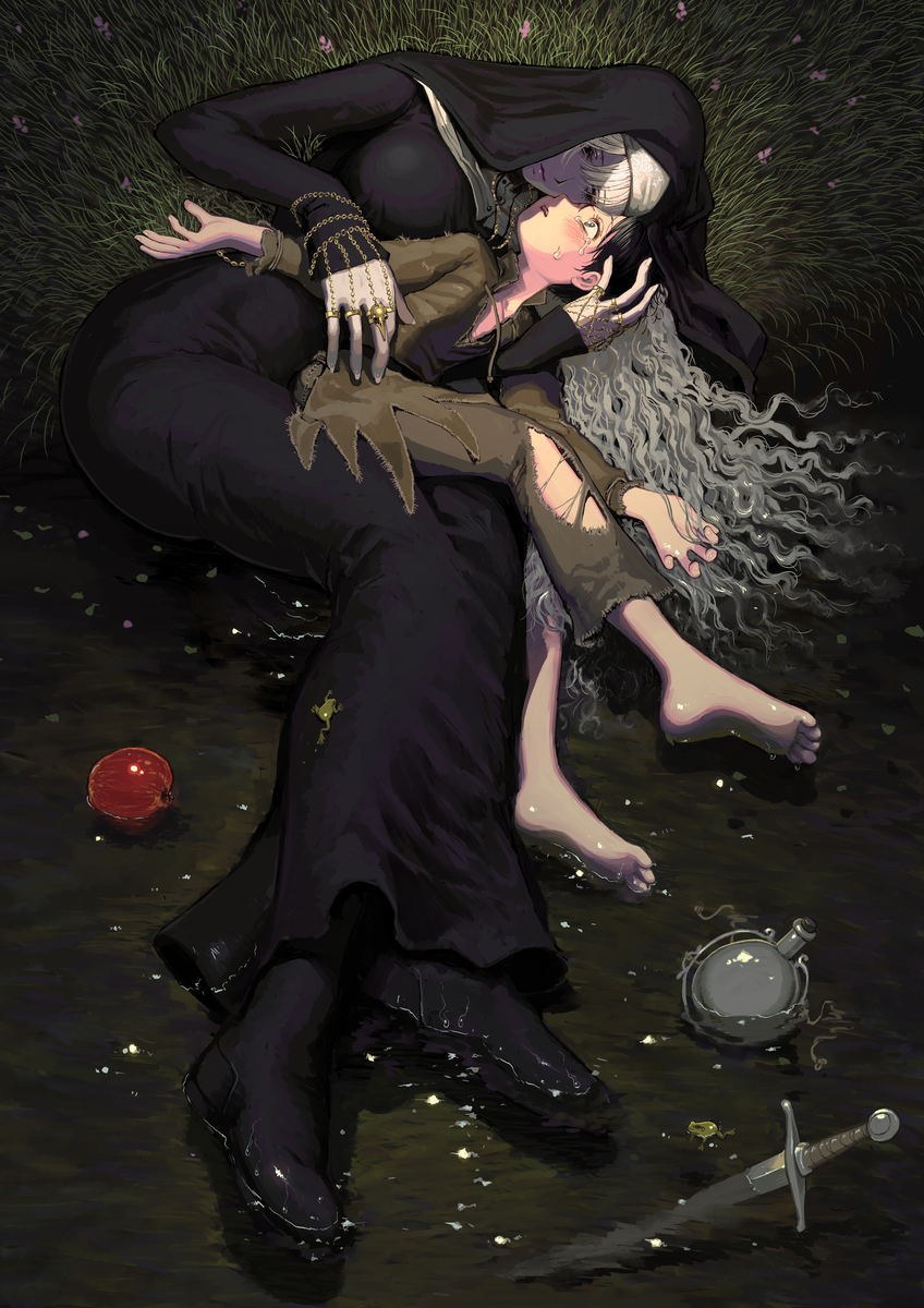 This is a pixiv picture whose title is ちょっとびっくりした.