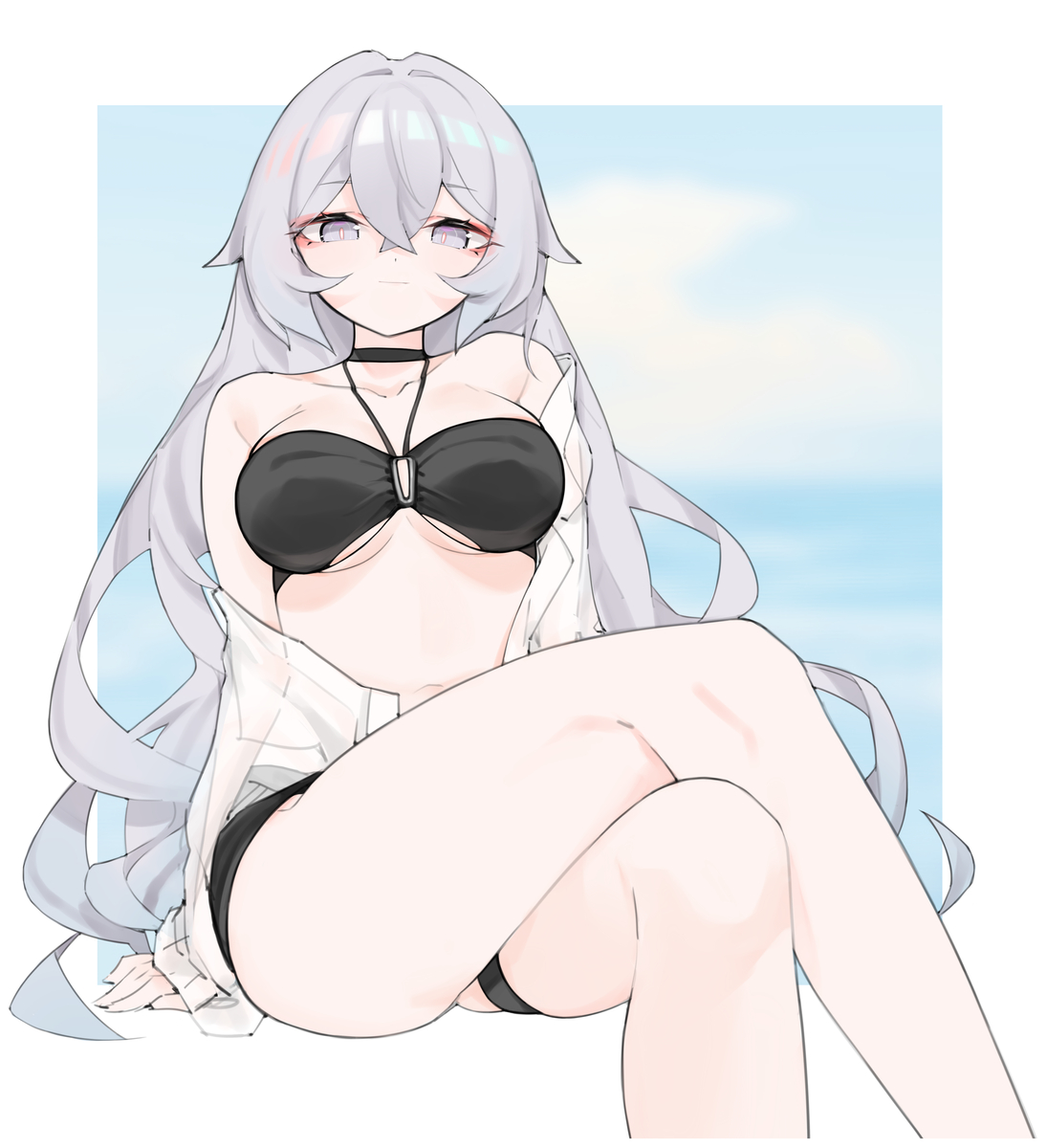 This is a pixiv picture whose title is 無題.