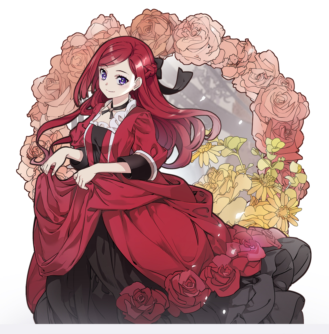 This is a pixiv picture whose title is 第一王女.