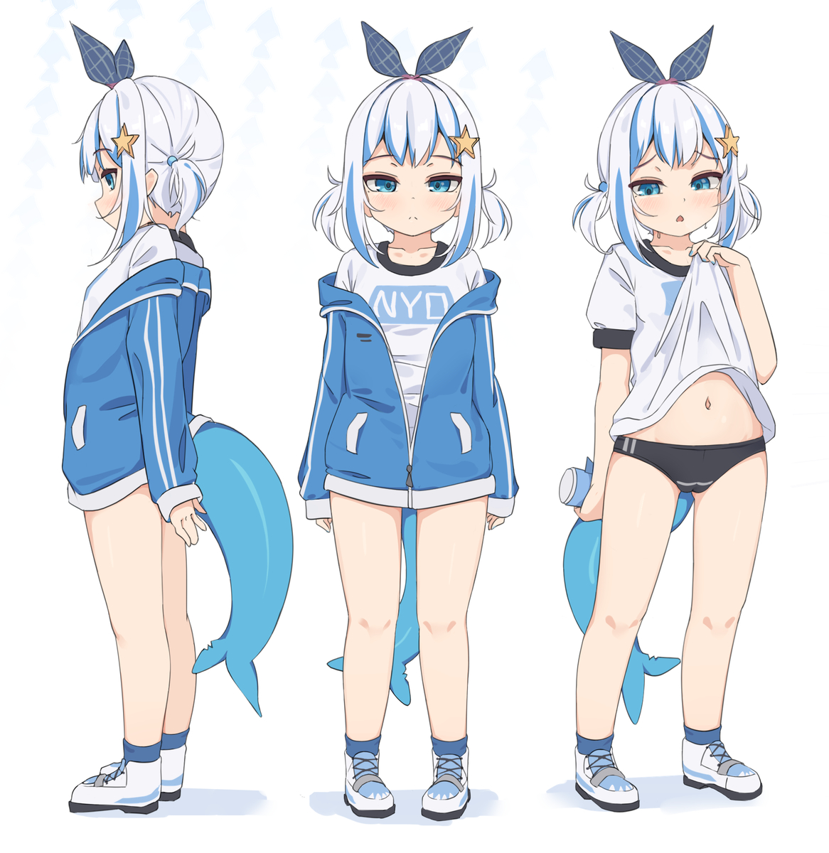 This is a pixiv picture whose title is sportshork_setting.
