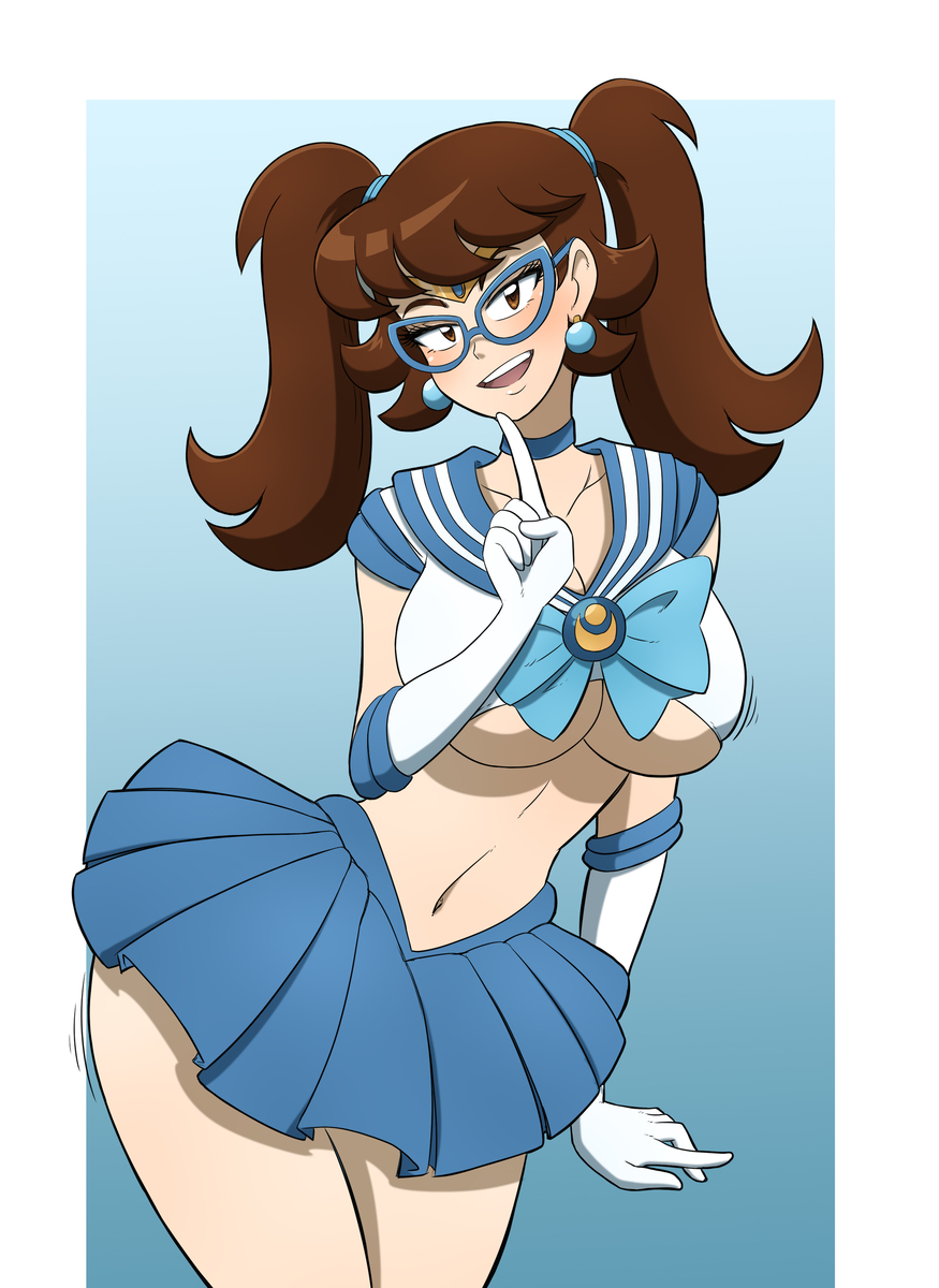 This is a pixiv picture whose title is Magical Girl Emie.