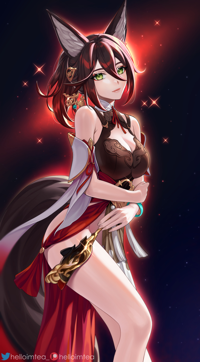 This is a pixiv picture whose title is Tingyun \ 停雲 \ 停云.